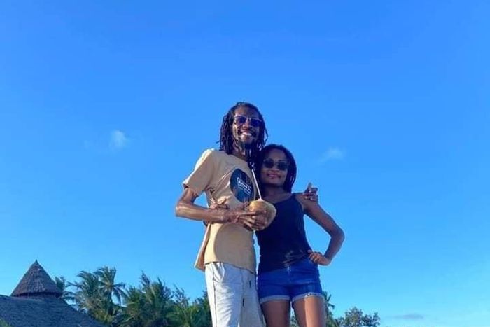 Raymond Nduga and Dorris Everlyne when they were still a happy couple