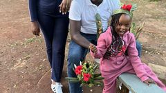 David Osiany with his family on holiday