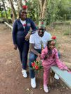 David Osiany with his family on holiday