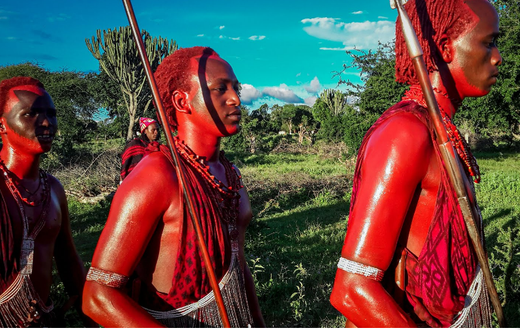 Young Maasai Morans Credit- Stephanie Fuchs