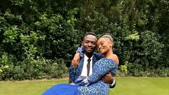 Tony Sherman with his fiance' Kendy