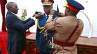 President William Ruto presided over the swearing in ceremony of General Francis Ogolla as the Chief of Defence at State House, Nairobi on April 29, 2023