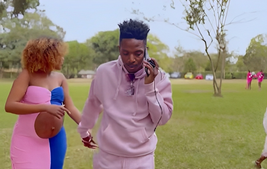 Watch Eric Omondi & Lynn's unique gender reveal party