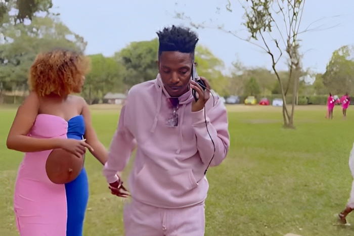 Watch Eric Omondi & Lynn's unique gender reveal party