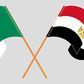 Egypt's and Nigeria's flag
