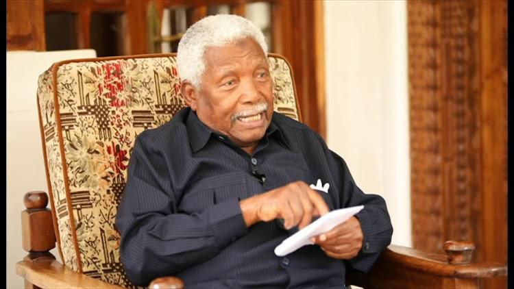 Former Tanzania President Ali Hassan Mwinyi