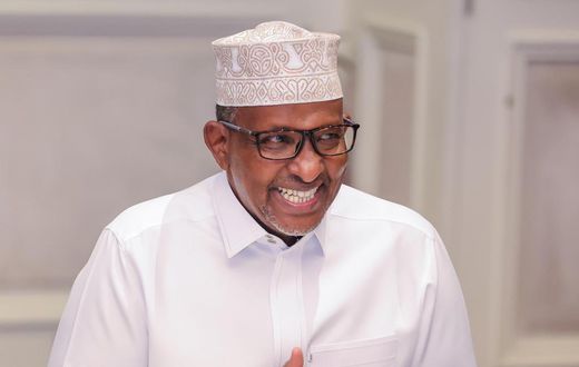Environment CS Aden Duale during an Iftar dinner in Nairobi on March 182024