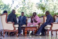 President William Ruto meeting officials from Treasury and Central Bank and President's Council of Economic Advisors State House Nairobi.