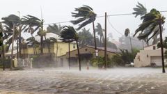 A tropical cyclone
