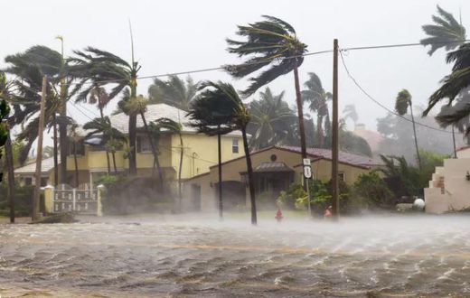 A tropical cyclone