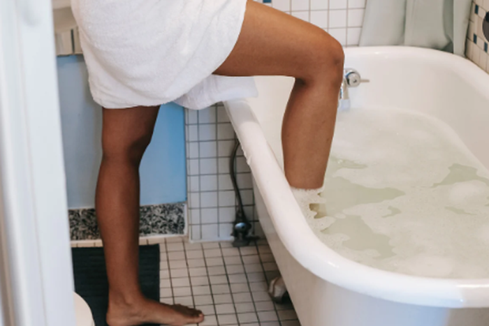 Prevent falling in the bathroom