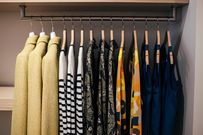 Clothes nicely placed on hangers - Effective folding techniques
