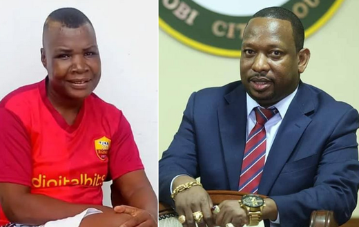 Conjestina Achieng & Mike Sonko