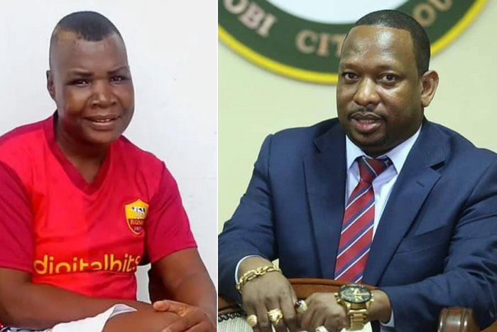 Conjestina Achieng & Mike Sonko