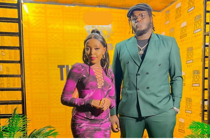 Eve Mungai and rapper Breeder LW