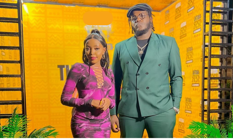 Eve Mungai and rapper Breeder LW