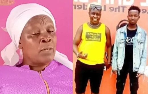 A collage image of Jeff Mwathi, DJ Fatxo and the deceased’s grandmother
