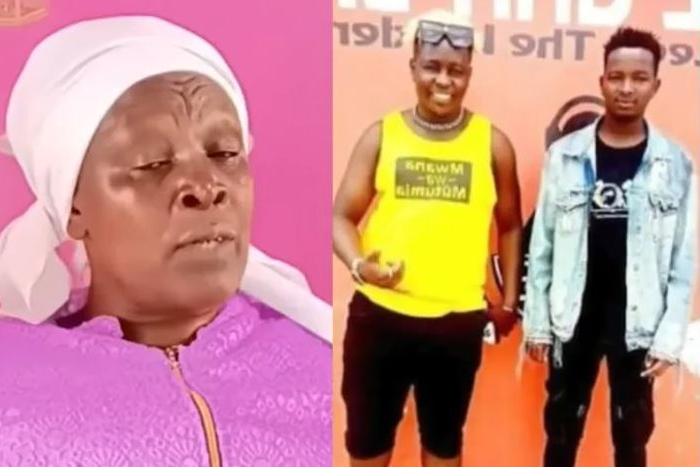 A collage image of Jeff Mwathi, DJ Fatxo and the deceased’s grandmother