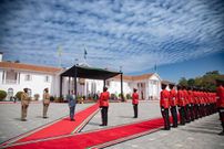 Photos from President William Ruto's meeting with President of Indonesia Joko Widodo, State House's terrace has received fresh revamp.