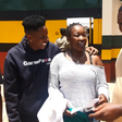 Eric Omondi and Joyce Naserian at Langata Women's Prison