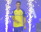 Cristiano Ronaldo at his Al Nassr unveiling