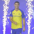 Cristiano Ronaldo at his Al Nassr unveiling
