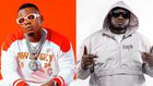 A collage of Harmonize and Khaligraph Jones