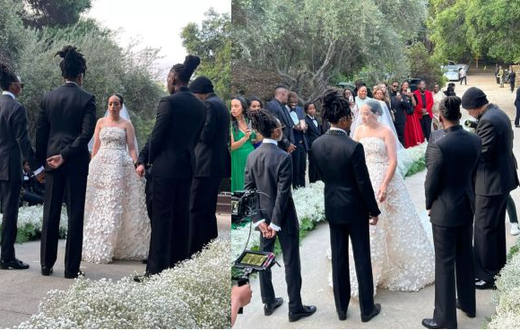 Pomp and glamour as Longombas member, Prophet Lovy weds in lavish ceremony in US