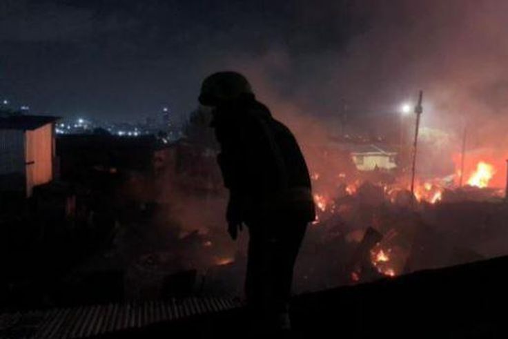 Houses and businesses go up in flames in Southlands, Kijiji area of Lang'ata Constituency on Saturday night