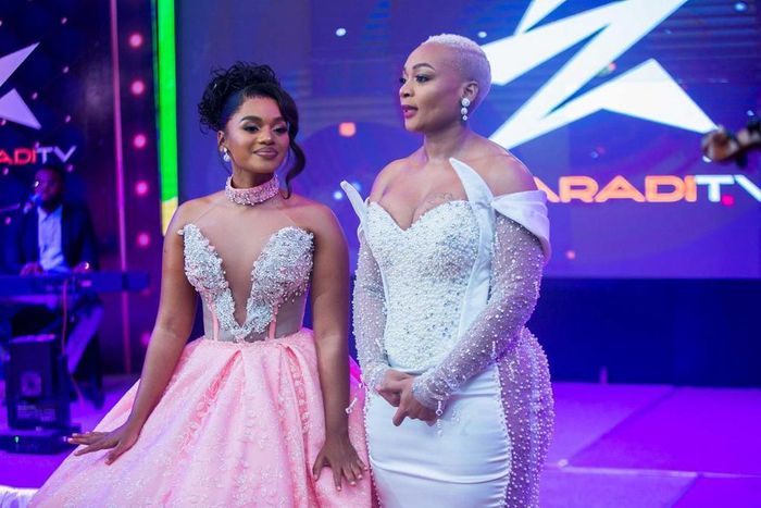 Frida and Paula Kajala during the launch of their reality show