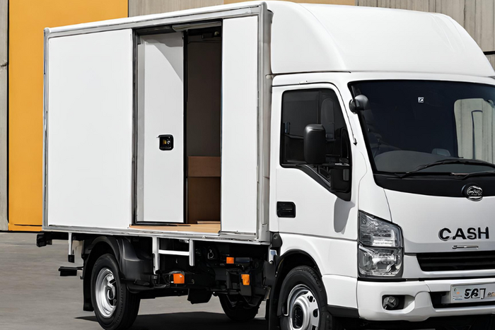 A image of a cash in transit vehicle