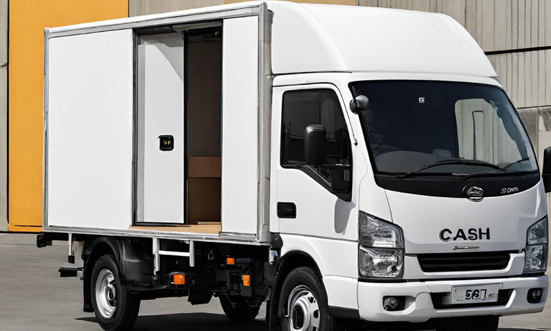A image of a cash in transit vehicle