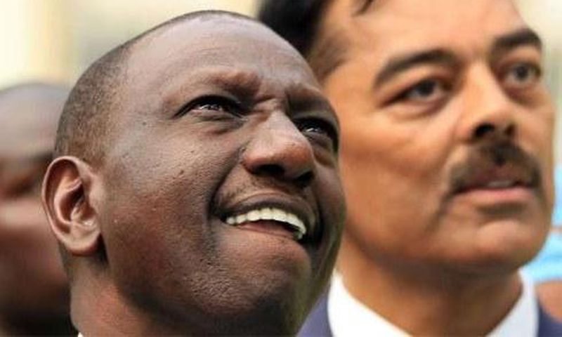 A collage of President William Ruto and Vimal Shah