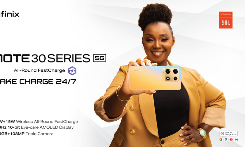 Infinix NOTE 30 series brand ambassador Catherine Kamau alias Kate Actress