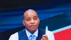Royal Media Services Director of Innovation and Strategy Linus Kaikai in studio