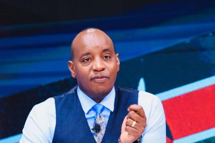 Royal Media Services Director of Innovation and Strategy Linus Kaikai in studio