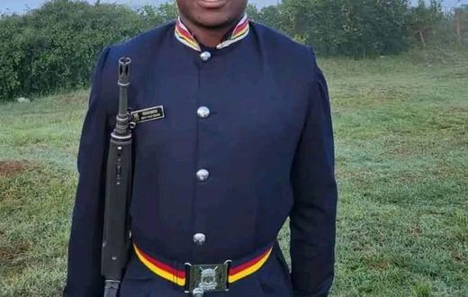 Ferdinand Omanyala, who holds the title of Africa's fastest man, was among the 2,881 police officers who graduated on January 10, 2023