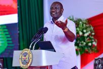 President William Ruto speaking at a Cabinet retreat on the implementation of the government’s development priorities