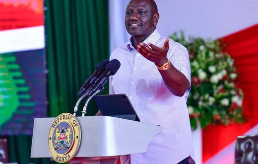 President William Ruto speaking at a Cabinet retreat on the implementation of the government’s development priorities