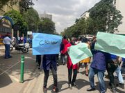 Nyamakima, Kamukunji traders protest outside Deputy President Rigathi Gachagua's office