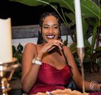 David Murathe's daughter June Tuto during her 28th birthday party