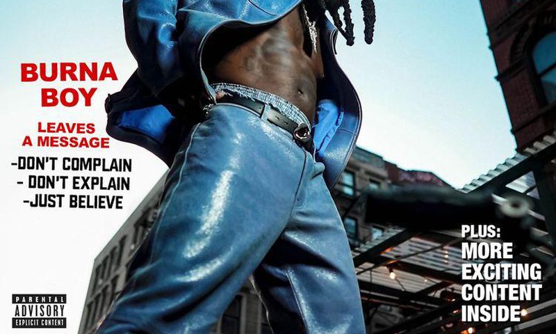 Burna Boy releases 7th album 'I Told Them'