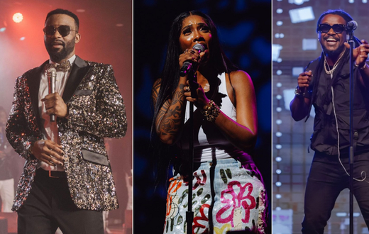 Fally Ipupa, Tiwa Savage and Nyashinski