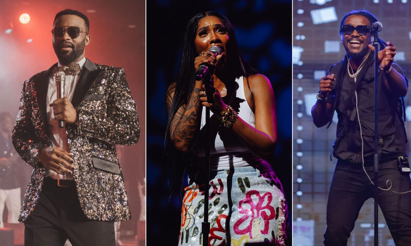 Fally Ipupa, Tiwa Savage and Nyashinski