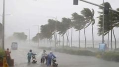 A tropical cyclone