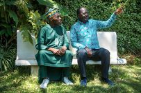 ODM leader Raila Odinga and former Nigeria President Olusegun Obasanjo