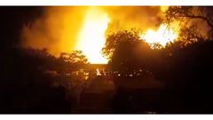 Huge fire breaks out at Kenyatta University & destroys property
