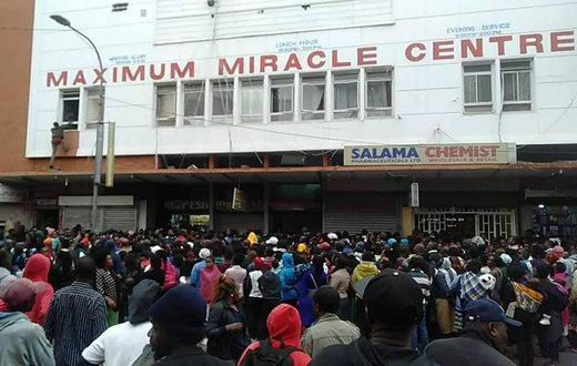 Nairobians flooded Maximum Miracle Centre of Pius Muiru