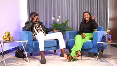Andrew Kibe with Mungai Eve