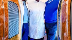 President William Ruto, President of the African Development Bank Group, Akinwumi Adesina and his photographer Tolani Alli